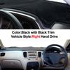Car Dashboard Cover Dash Mat Carpet For Kia Rio New Pride Rio5 JB 2005 – 2011 LHD RHD 2 Layers Sunshade 2006 2007 2008 2009 2010
