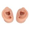 Силиконовая модель уха Реалистичная Гибкая Многоразовая Левое Правое Ухо Модель для Практики Пирсинга для Серег Наушников Дисплей