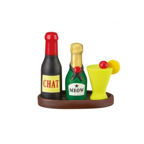 Миниатюрные смоляные кошки - Японский декор и подарок в стиле Zakka