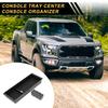 REPAIROCK Center Console Armrest Organizer Tray for Ford Armrest Insert Tray Storage ABS Black F-150 2015-2020, Box,