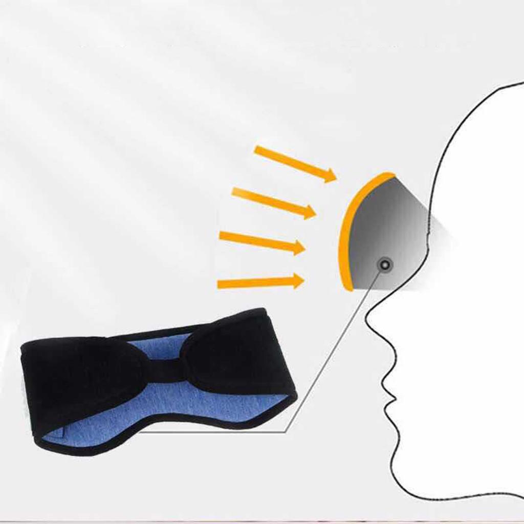 Умная беспроводная маска для глаз 5.0 Музыкальная Связь Светозащитная для