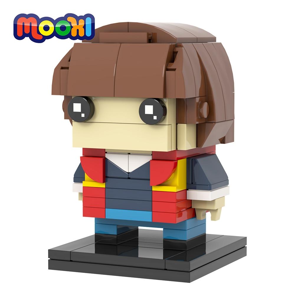 MOOXI Монстр Демодог Очень Странные Дела ТВ Сериал Фигурка Brickheadzed Существо Сборка Взрослый Набор Строительных Блоков Детская Игрушка MOC Кирпич Подарок