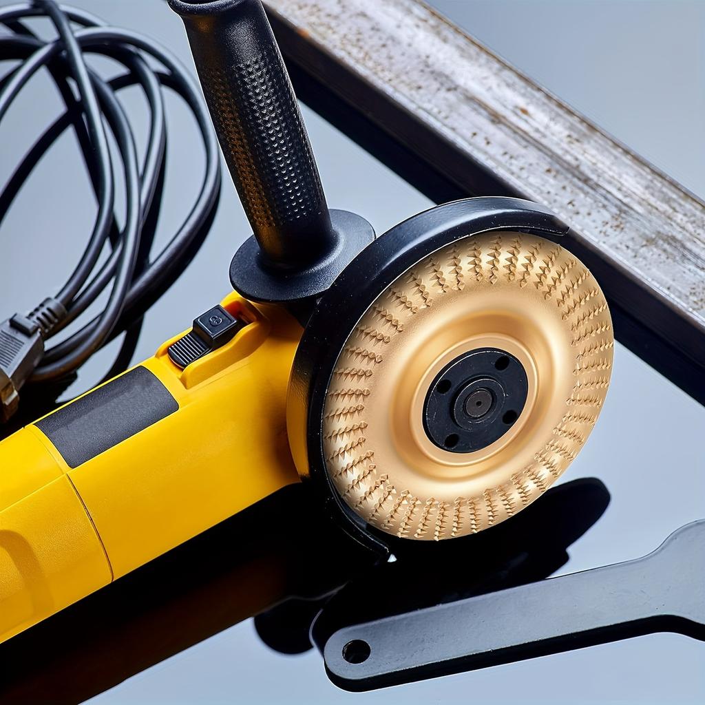 4 шт. 4-дюймовых 22-отверстий диска для полировки дерева для угловой шлифмашины, полировальный диск, инструмент для дерева, полировальный круг, диск для полировки дерева, прорезной диск