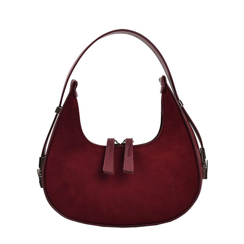 Женская матовая сумка подмышку - Высококачественная весенняя сумка-пельмень 2025 года и универсальная сумка через плечо