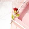 Nordic Japan And Korea Liu Yaowen Same Rose Brooch Qixi Festival Valentine'S Day Gift High-End Couple Brooch Pin Buckle
