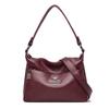 New Fashion Women's Bag Large Capacity Shoulder Bag Mother Bag Simple Versatile Handbag