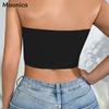 Women's Summer Tube Top Vest Seamless Breathable Bottoming Underwear High Elastic Ins Bra
