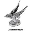 Car Front Hood Eagle Ornaments 3D Stereoscopic Spreading Wings Eagle Decoration Automatic Dashboard Modification Accessories
