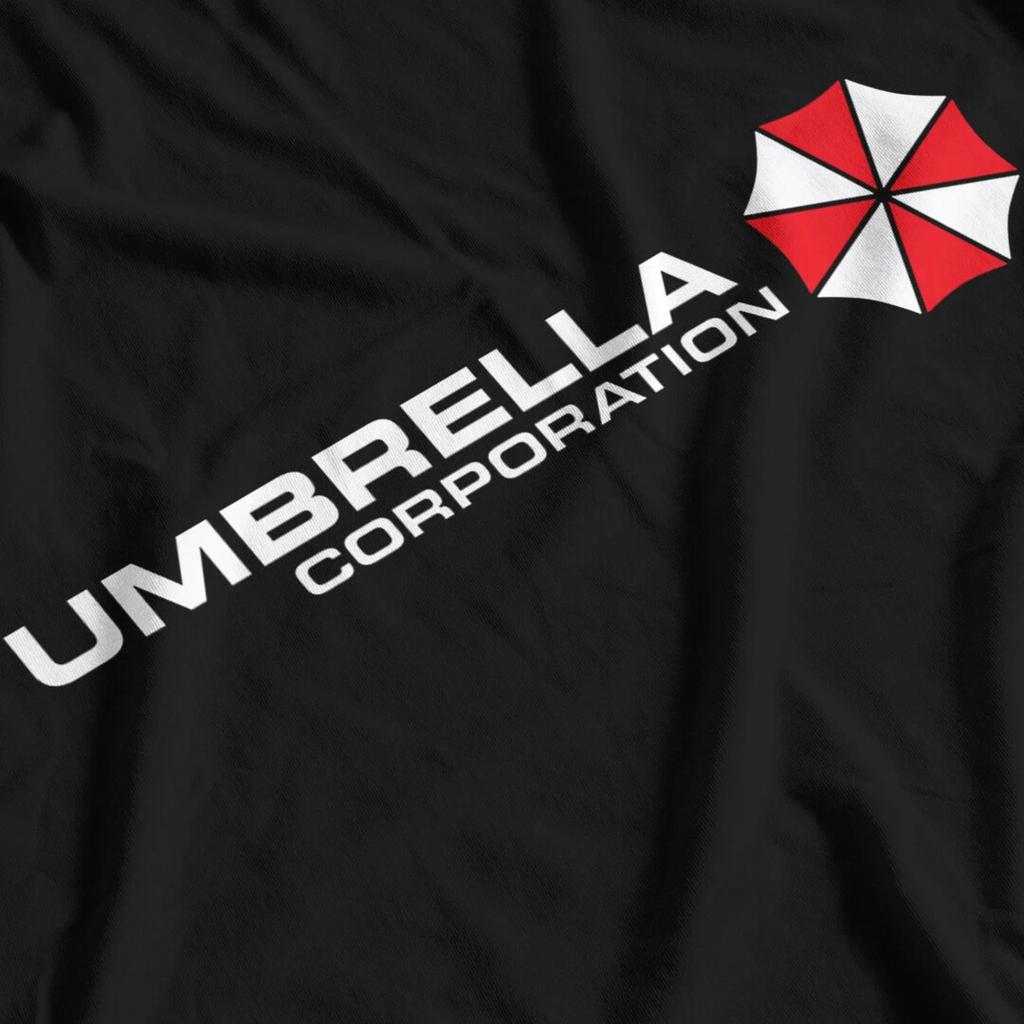 Umbrella Corporation Corp Inspired by Resident Evil Printed T-Shirt Men Women Summer Men's T-Shirt Black Casual Cotton Tee
