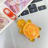 1/10pcs Girlfriends Sea Animal Glow In-The-Dark Color Turtle Keychain Cute Sweet Turtle Keyring Vintage Ins Bag Pendant Accessories