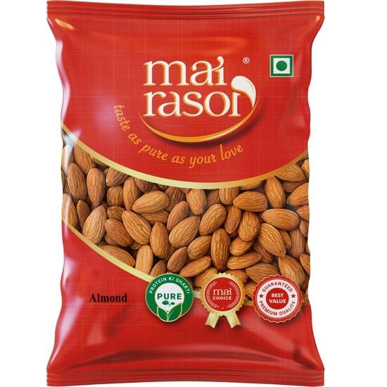 MAI RASOI Popular Whole Rozana California Almonds Badam 500 G