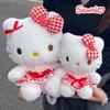 Официально лицензированная плюшевая игрушка Sanrio Hello Kitty с клубникой