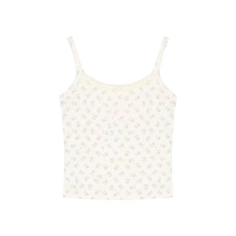 Вискозный жаккардовый утягивающий жилет-майка - Летняя коллекция 2024 для женщин