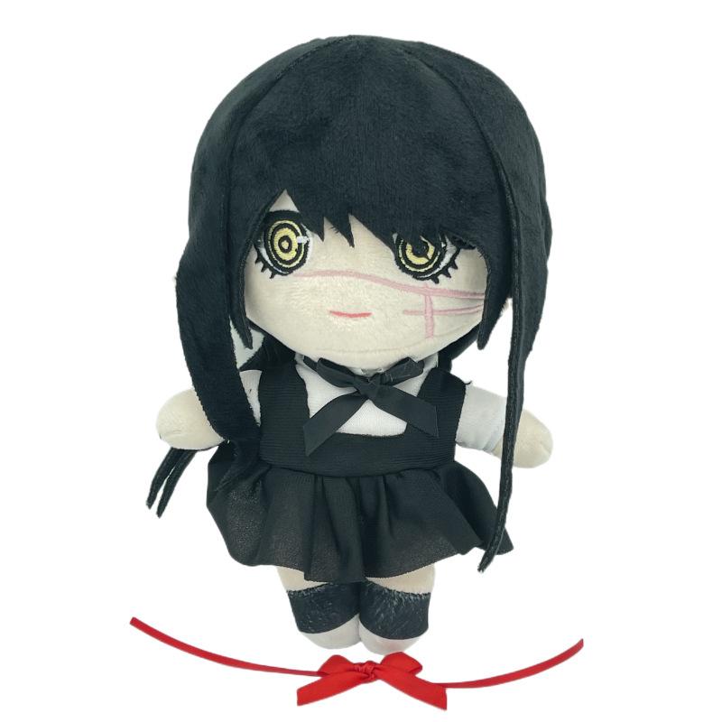 20 см Аниме Человек-бензопила Плюшевая игрушка Мультяшный Почита Косплей Набивная кукла Коллекция Настольное украшение Детские игрушки Подарок на день рождения