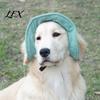 Comfortable Soft Pet Headgear Corduroy Dog Baseball Cap, Cat Summer Beach Visor Hat with Ear UV Blocking Gear Holes, Adjustable Puppy Sunbonnet