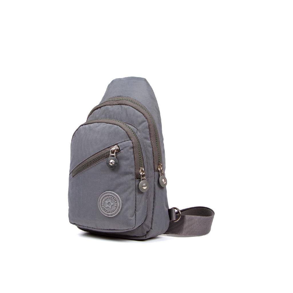 Сумка унисекс из мятой ткани на пояс и через плечо, нагрудная сумка для путешествий, повседневная сумка