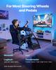 VEVOR Racing Wheel Stand, Adjustable & Foldable Simulator Stand for Logitech G29 G27 G920 G923