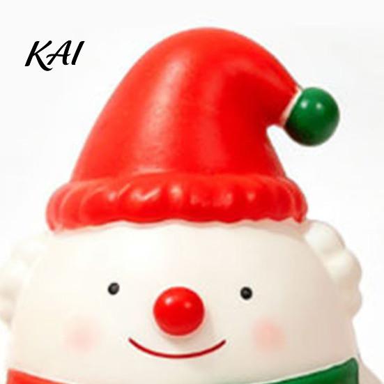 Anxiety Relief Tools Christmas Snowman Squeeze Toy, Stress Cute Fidget Toys Figurine, Stocking Stuffer Party Favor, Gift for Kids Boys Girls