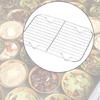 Решетка для охлаждения и жарки, кулинарная тарелка, проволочная решетка для духовки для охлаждения, выпечки, приготовления на пару