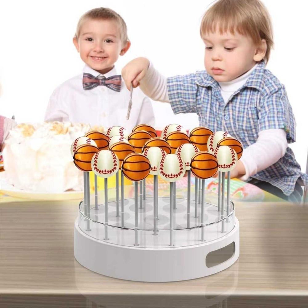 Clear Acrylic Cake Pop Stand Round Dessert Stand Display Stand Cake Pop Display  Party Table Decor