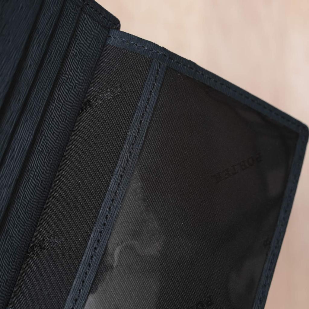 Current Money Clip CURRENT Yoshida Bag Bifold Wallet HALF FOLD MONEY CLIP Card Banknotes Regular PASMO SUICA Commuting School Train Bus Business Suit