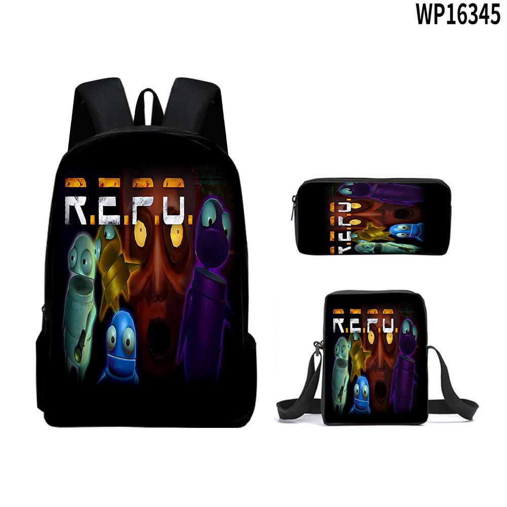 3D новая хоррор игра действие по сбору мусора R.E.P.O repo рюкзак студенческий рюкзак сумка через плечо пенал