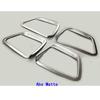 For Nissan Murano 2015 2016 2017 2018  Car Styling Stick Cover ide Door Audio Speak Sound Ring Lamp Trim Frame Panel Part