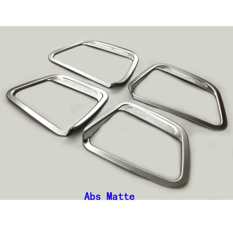 For Nissan Murano 2015 2016 2017 2018 Car Styling Stick Cover ide Door Audio Speak Sound Ring Lamp Trim Frame Panel Part