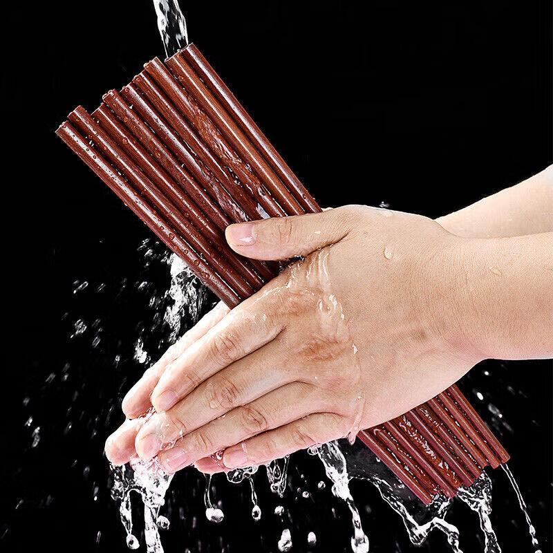 Chuangfa Heat-Resistant Wooden Chopsticks (10 Pairs)