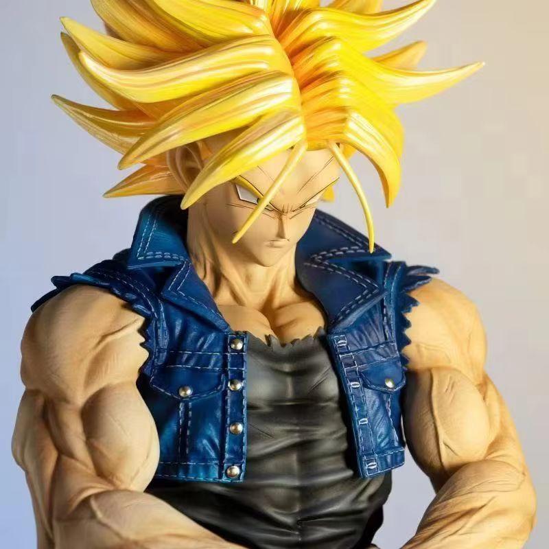 Последняя Совместная Статуя Dragon Ball Z Приблизительно 53 см Гранд Транкс Модель Фигурка Действия Орнамент Игрушка Праздничный Подарок Аниме Периферия