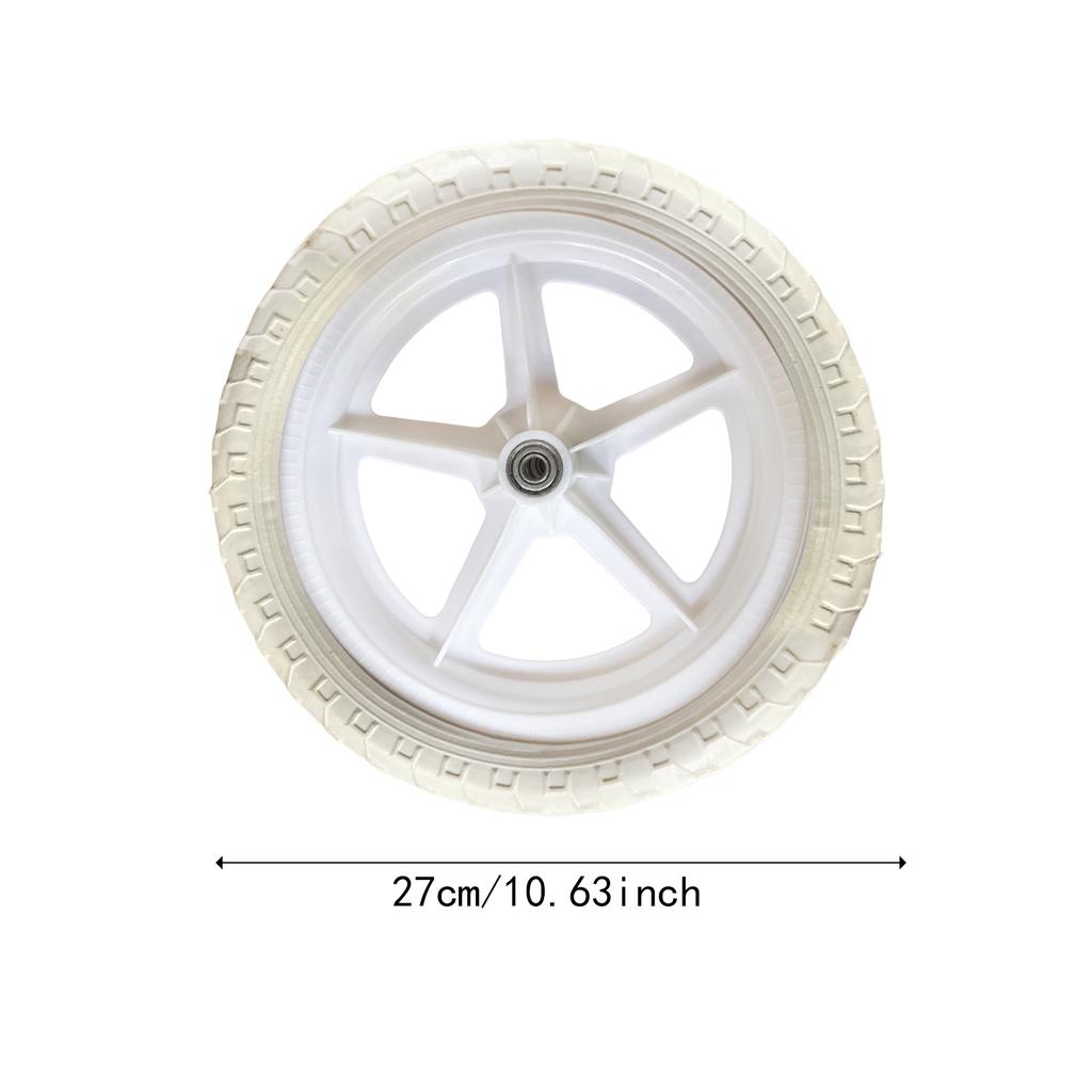 2 шт. Сменные колеса для велосипеда Колеса для детских беговелов Безвоздушная шина Низкий уровень шума Сильное сцепление Аксессуары, необходимые для беговелов