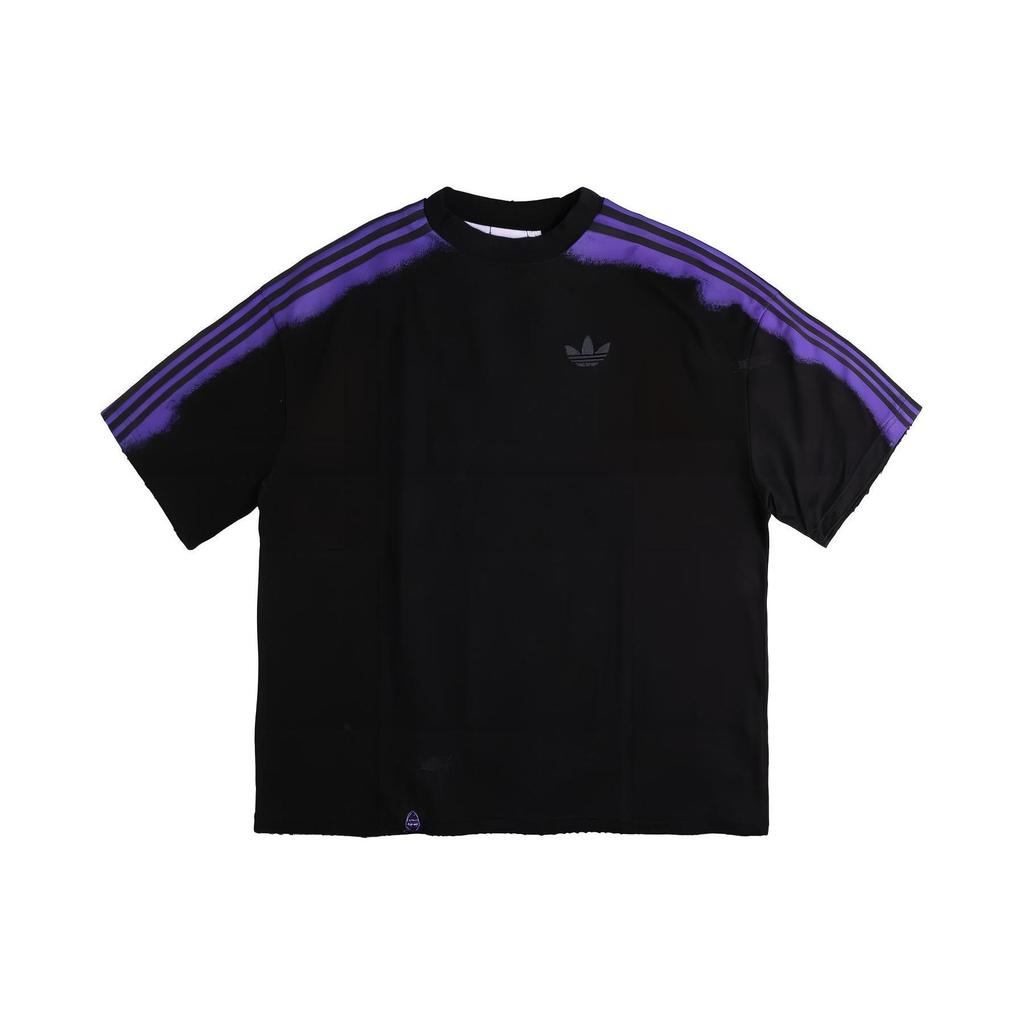 Adidas Футболка унисекс с логотипом Originals X Youth Of Paris v1, черная IU3311