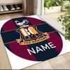 Custom Name Chelsea FC Crest Carpet Rug Customizable Soft Washable Anti-Slip Home Living Room Sofa Mats Personalized Rug. 0909218