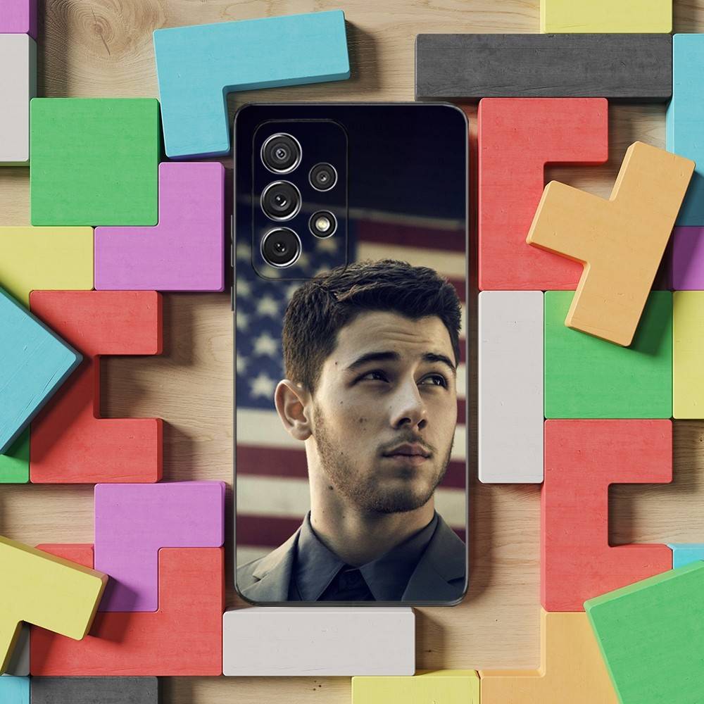 Singer J-Joe J-Jonas Phone Case For Samsung S25,S24,S23,S22,S21,S20,S10,Ultra,Plus,Lite,FE,Soft Silicone Black Cover