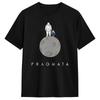 Pragmata Diana Аниме Футболка Унисекс Винтажные Футболки Пляжная Круглый Вырез Харадзюку Футболка Оптом Одежда Большого Размера