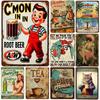 Vintage Pinup Girl Coffee Metal Tin Sign Charming Wall Art For Home Cafe Bar Apartment & Restaurant Decor - Perfect Holiday Gift