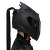 Мотошлем Full Face для взрослых, унисекс, АБС, двойной визор, совместим с Bluetooth, можно использовать с рожками, настраиваемый визор