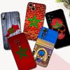 Black Tpu Case For Samsung Galaxy M53 M13 M62 A12 A22 A32 A42 A52 A72 4g 5g A20S Back Cover Morocco Flag Moroccan