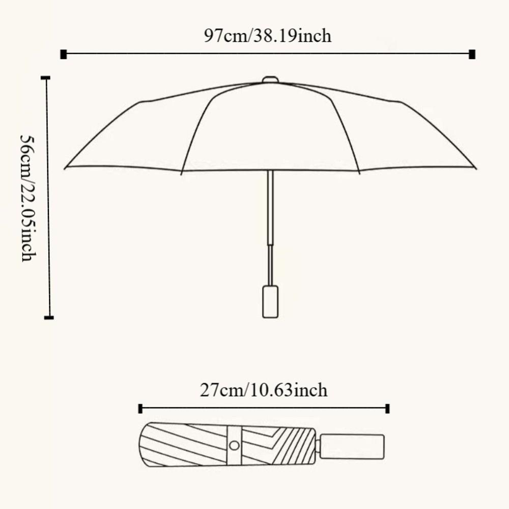 Cartoon Cat Automatic Umbrella Rain or Shine Cat Sun Protection Umbrella  for Women