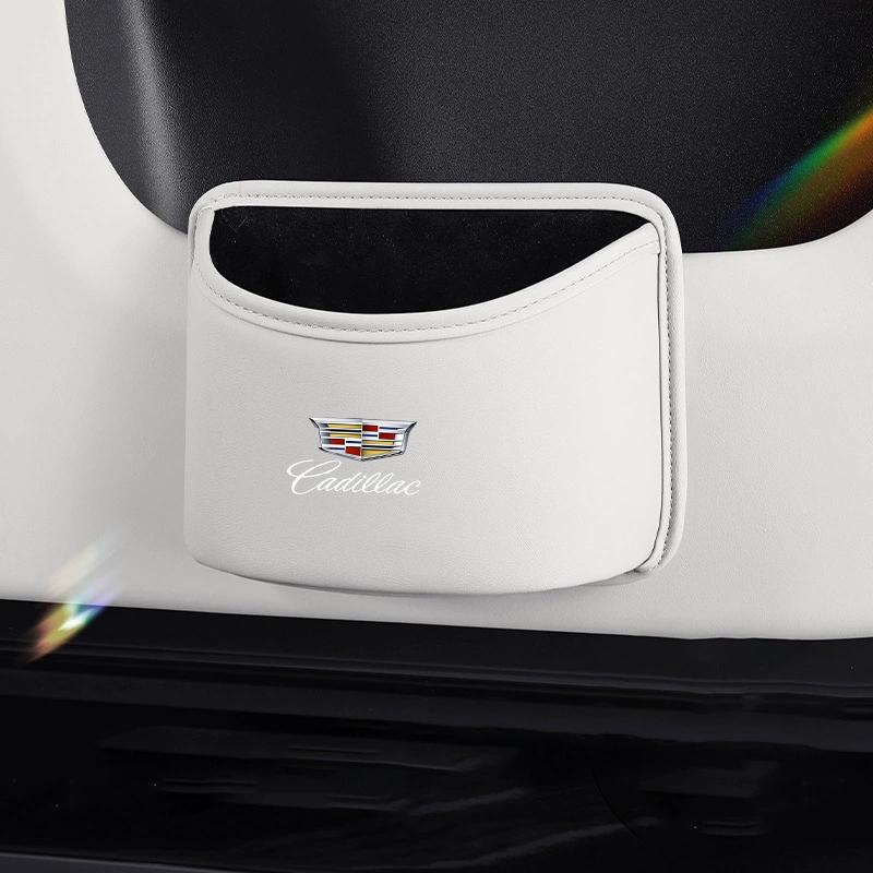 Multi-functional Car Trash Can Water Cup Holder Storage Bucket for Cadillac ATS BLS CT4 CT5 CT6 CTS ESCALADE SLR STS XT5 XT6 XTS