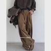 2024 Spring & Fall Japanese Retro Boys' Loose Wide-Leg Workwear Trousers