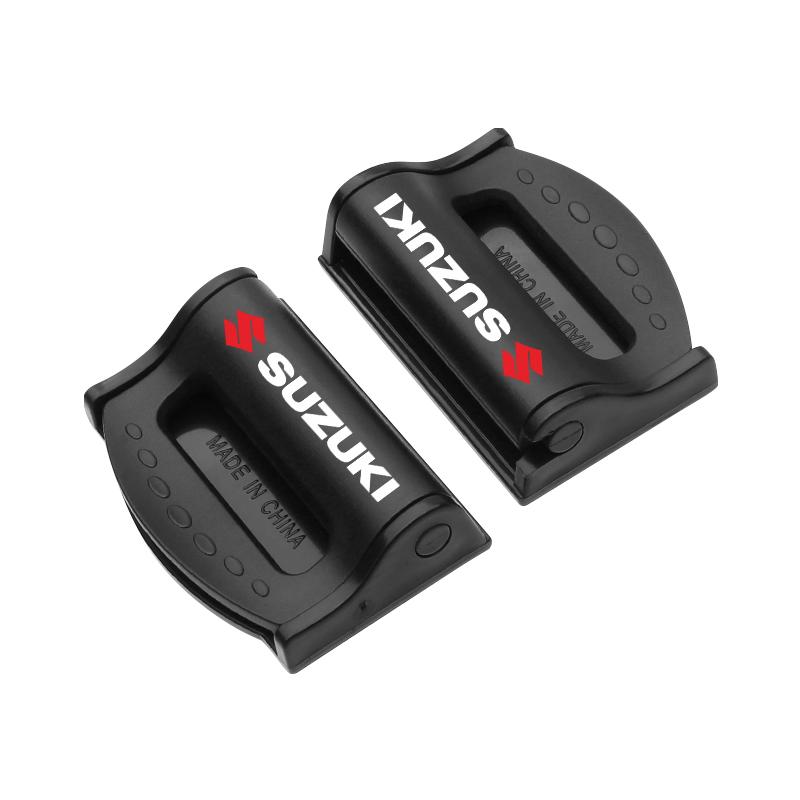 2 шт. Зажимы для ремней безопасности автомобиля Безопасный регулируемый стопор Зажим-пряжка для Suzuki GSR GSR750 GSR600 SV 650 Swift Jimny Grand Vitara Samurai Spacia Liana