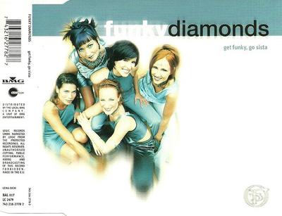 CD FUNKY DIAMONDS - Get Funky, Go Sista 74321627782 Ballroom, BMG 1998 Германия Танцевальная и электронная Б/У