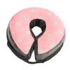 Pet Cone Collar Short Plush Protective Inflatable After Surgery Pet Recovery Collar for Dogs and Cats