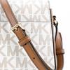 Новые кожаные сумки кроссбоди MICHAEL KORS Jessie, сумки через плечо, женские, хаки 38T1CI6C1B-VANILLA