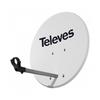 SAT Antenna - Televes - S630ISD-W - 63 Cm - Reinforced Plastic - Adjustable Elevation Angle