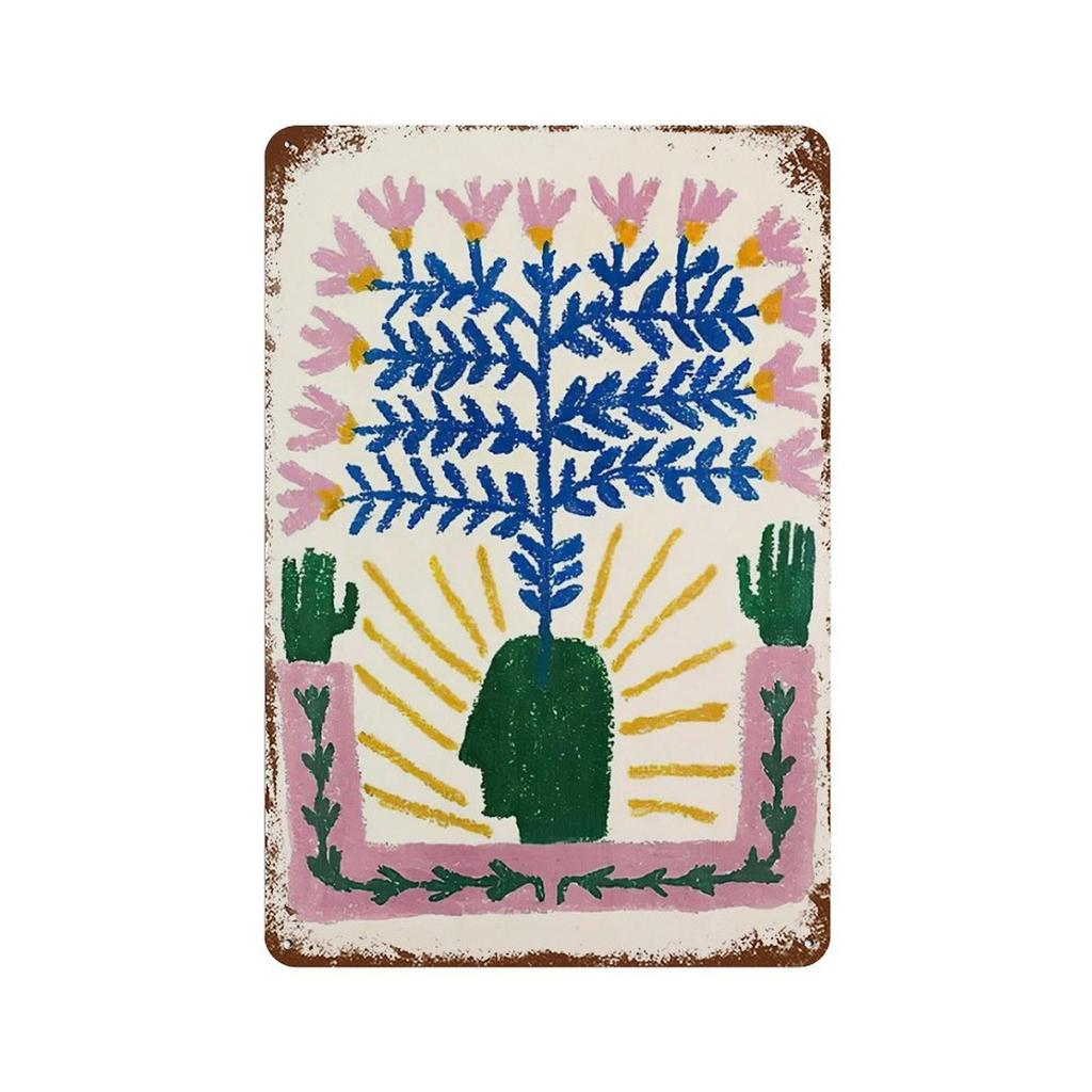 Винтажные металлические плакаты знаки абстрактный Древний Египет змея леопард плакаты красочное животное настенное искусство декор для гостиной домашнего бара