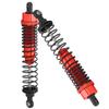 Регулируемый 110-миллиметровый амортизатор с полностью металлической пружиной, подходит для Traxxas Slash 2WDRed