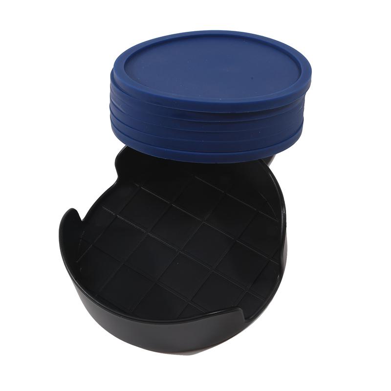 Подставка под кофейную чашку Силиконовая подставка под чашку Противоскользящая изоляционная круглая подставка Подставка под чашку Подставка под кружку