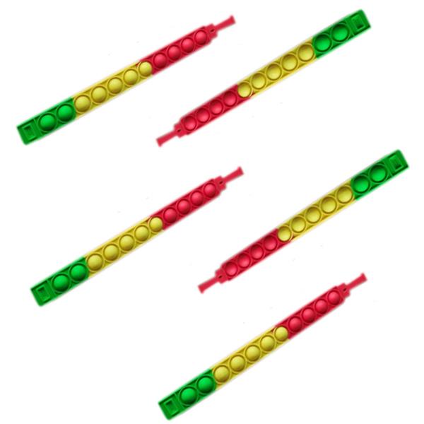 Модная игрушка для снятия стресса для детей, сенсорный подарок, новые игрушки Popite, браслет Push Bubble для взрослых, горячая ямочка